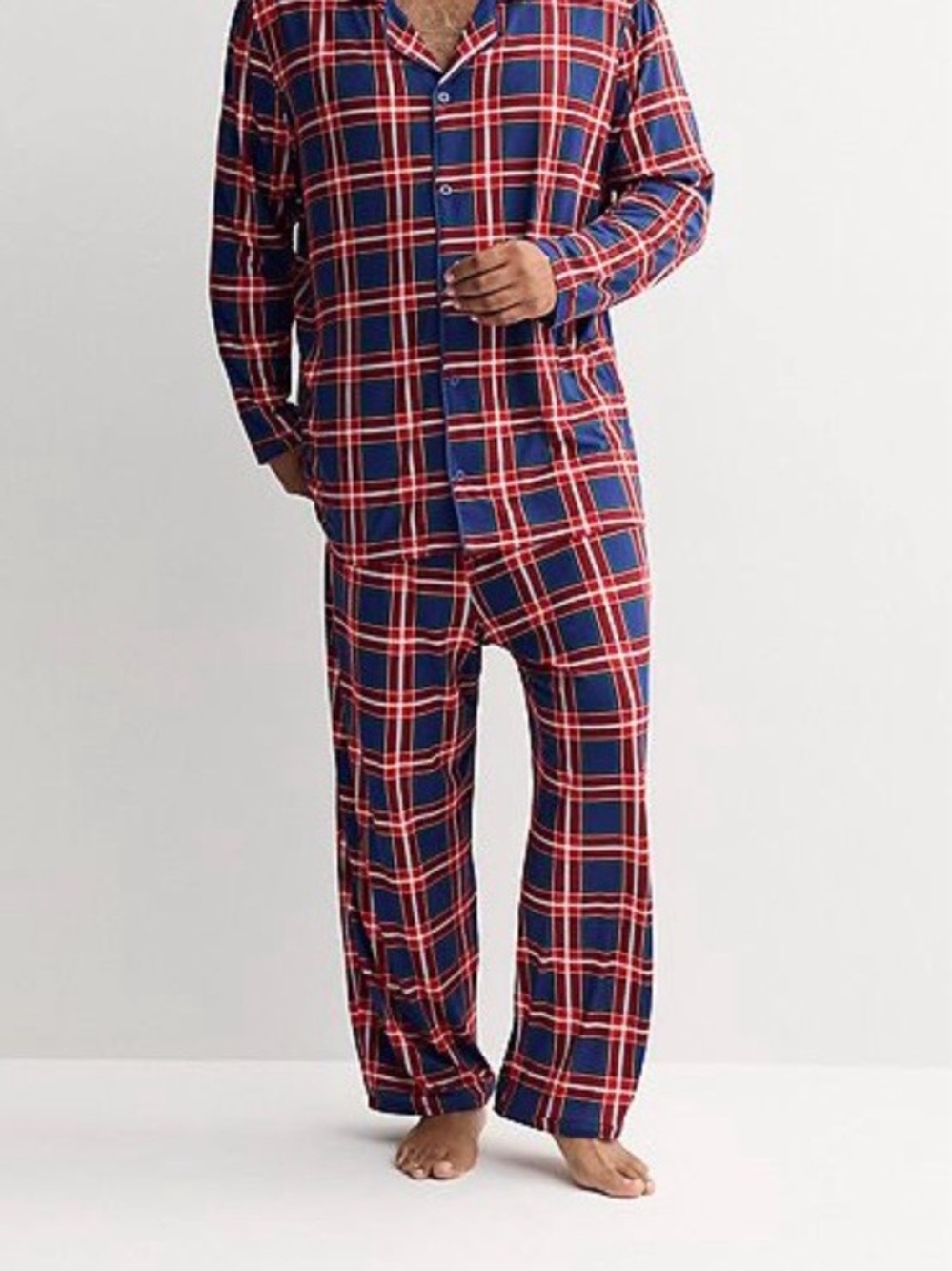 Kohl's Men's 3XLT Tartan Plaid Pajama Set NWT Big Tall